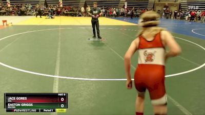 105 lbs Champ. Round 1 - Jace Gores, GSL vs Easton Griggs, Rocori