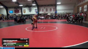 132 lbs Cons. Round 1 - Jake Oostendorp, Cedar Rapids Kennedy vs Sawyer Bouwkamp, Prairie City Monroe