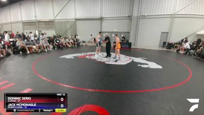 160 lbs Round 1 (8 Team) - Dominic Serio, Illinois vs Jack McMonagle, Pennsylvania