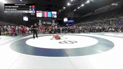 120 lbs Cons. Sub-rd Of 64 - Peyton Fowler, KY vs Tatum Garcia, CO