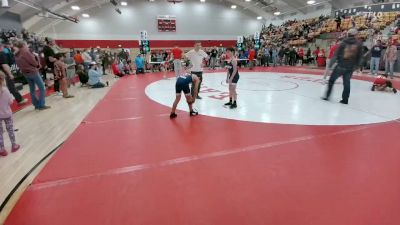 80-87 lbs Round 5 - Luke Marquez, Junior Bulldogs vs Clark Lucas, Junior Bulldogs