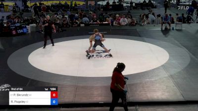 132 lbs Rnd Of 64 - Patrick Skrundz, WI vs Raidyn Pugsley, ID