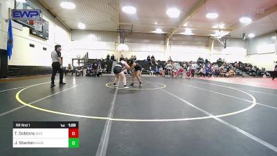 190 lbs Rr Rnd 1 - Tori Dobbins, Skiatook Girls High School vs Jaylyn Stanton, Broken Arrow Girls HS