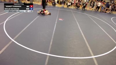 82 lbs Champ. Round 4 - Gabriel Jasso, Pursuit Wrestling vs Bennett Olson, Rum River Wrestling