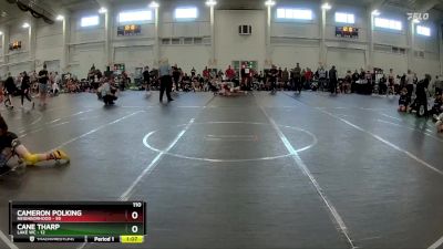 110 lbs Round 4 (10 Team) - Cane Tharp, Lake WC vs Cameron Polking, Neighborhood