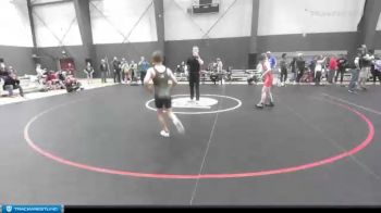 92 lbs Round 2 - Carter Dawson, Roseburg Mat Club /Umpqua Valley vs Arseni Kikiniou, Poway Wrestling