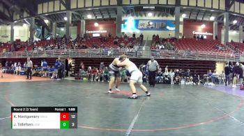 285 lbs Round 2 (3 Team) - Kharson Montgomery, Smith Center vs Josh Tollefsen, Lincoln Southwest