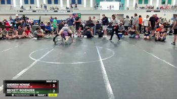 Round 2 - Andrew Nowak, Tallahassee War Noles vs Beckett Bovenizer, West Forsyth Wrestling Club