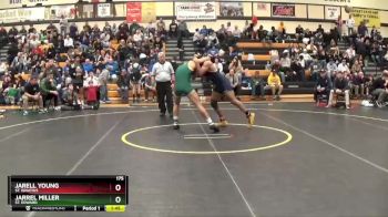 175 lbs Quarterfinal - Jarell Young, St. Ignatius vs Jarrel Miller, St. Edward