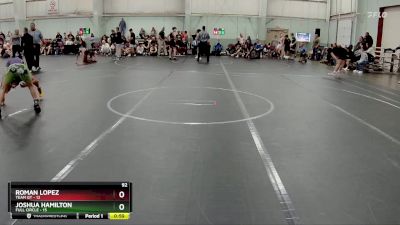 92 lbs Round 1 (8 Team) - Roman Lopez, Team GT vs Joshua Hamilton, Full Circle