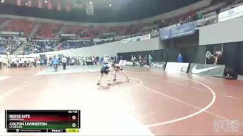 4A-113 lbs Cons. Round 3 - Reese Hite, Marshfield vs Colton Livingston, La Grande