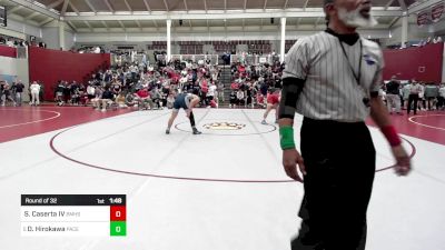 165 lbs Round Of 32 - Salvatore Caserta IV, Brother Martin vs Dylan Hirokawa, Pace Academy