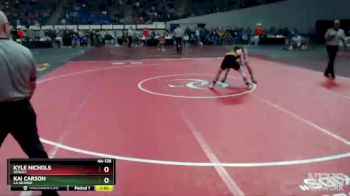 4A-126 lbs Semifinal - Kai Carson, La Grande vs Kyle Nichols, Henley