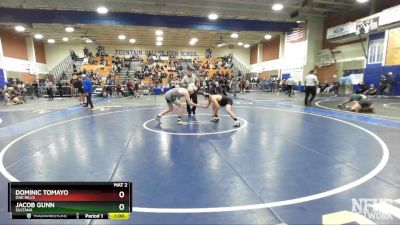 150 lbs Cons. Round 4 - Jacob Gunn, Sultana vs Dominic Tomayo, Oak Hills