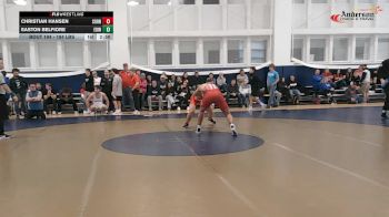 184 lbs Round Of 16 - Christian Hansen, Cornell vs Easton Belfiore, Edinboro