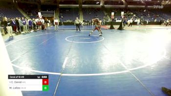 126 lbs Consi Of 16 #2 - Cedrick Daniel, Arlington vs Matt Lallos, Chelmsford