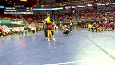 1A-190 lbs Cons. Round 3 - Corbin Hill, Denver vs Hayden Heun, Underwood