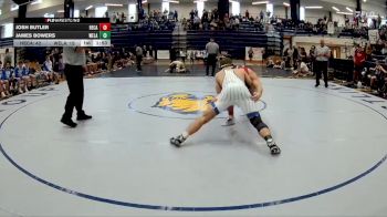 175 lbs 4th Wrestleback (16 Team) - Josh Butler, Heritage-Catoosa vs James Bowers, West Laurens