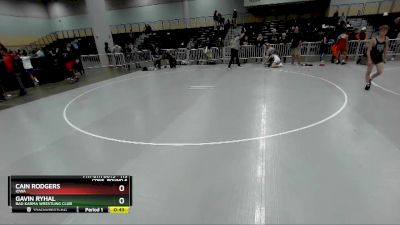 119 lbs Cons. Round 6 - Cain Rodgers, Iowa vs Gavin Ryhal, Bad Karma Wrestling Club