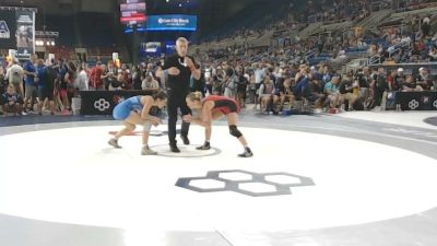 115 lbs Champ. Rd Of 64 - Ember Zupanc, Wisconsin vs Megan Roney, Massachusetts