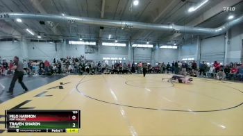 120 lbs Champ. Round 2 - Traven Sharon, Fowler vs Milo Harmon, Fort Collins