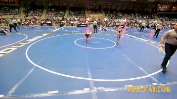 85 lbs Semifinal - Kyper Graaf, Sebolt Wrestling Academy vs Porter Adams, St. Paris Graham