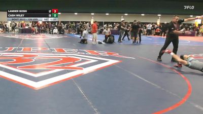 126 lbs Round Of 256 - Lander Bosh, UT vs Cash Wiley, OK