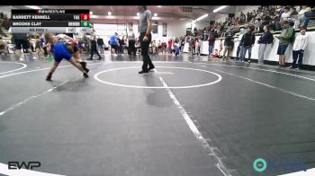64 lbs Rr Rnd 1 - Barrett Kennell, Tiger Trained Wrestling vs Brooks Clay, Skiatook Youth Wrestling