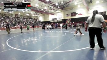 100 lbs Cons. Round 4 - Trish Bergano, Channel Islands vs Noellie Ramos, Carter