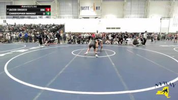 120 lbs Cons. Round 2 - Christopher Mendez, Levittown RTC vs Jacob Orozco, Deep Roots Wrestling Club