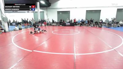 96 lbs Zachary Meyers, Washington vs Usmon Ulmasov, Florida