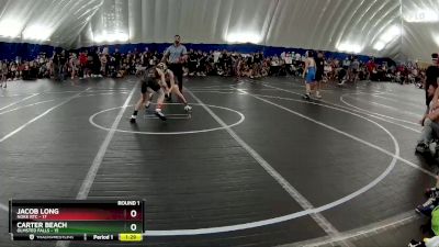 96 lbs Round 1 (8 Team) - Carter Beach, Olmsted Falls vs Jacob Long, Noke RTC