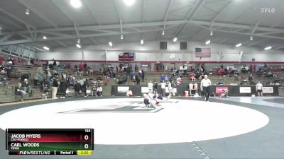 133 lbs Cons. Round 4 - Cael Woods, Tiffin vs Jacob Myers, CSU-Pueblo