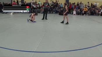 65 lbs Champ. Round 1 - Ryker Hall, DC Elite vs Parker Begalske, Outlaw Wrestling Club