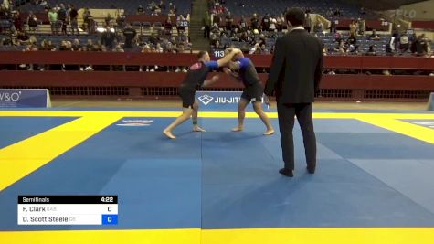 Francisco Clark vs David Scott Steele 2024 Pan IBJJF Jiu-Jitsu No-Gi Championship