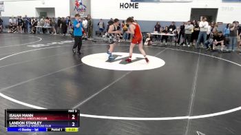165 lbs 1st Place Match - Landon Stanley, Nikiski Freestyle Wrestling Club vs Isaiah Mann, Anchor Kings Wrestling Club