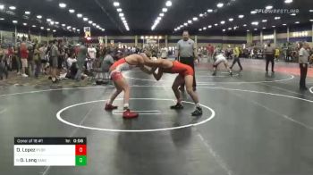 Match - David Lopez, Pounders WC vs Drew Lang, Sanderson Wrestling Academy