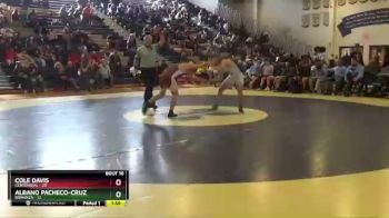 160 lbs Wrestleback 1 - Cole Davis, Centennial vs Albano Pacheco-Cruz, Bonanza