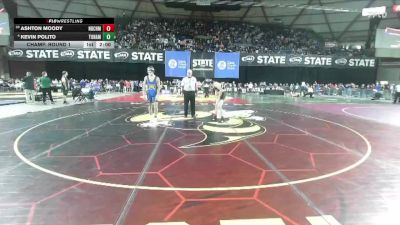 Boys 1B/2B 126 Champ. Round 1 - Ashton Moody, North Beach vs Kevin Polito, Tonasket