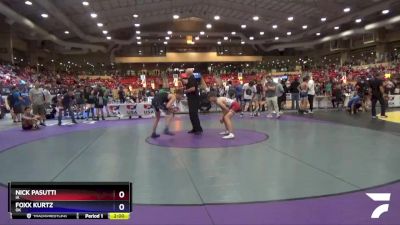 138 lbs Cons. Round 1 - Nick Pasutti, IA vs Foxx Kurtz, OK