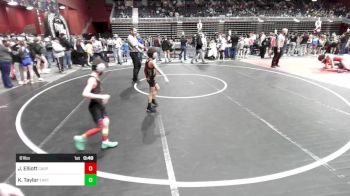 61 lbs Final - Jett Elliott, Casper WC vs Kamdyn Taylor, Eastside United WC