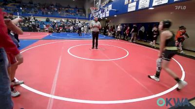 110 lbs Consi Of 4 - Roper Campbell, Collinsville Cardinal Youth Wrestling vs Andrew Kraft, Broken Arrow Wrestling Club