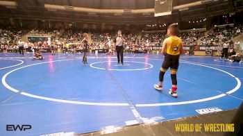 58 lbs Consi Of 32 #2 - Franciso Lopez, OKC Saints Wrestling vs Clayton Dostal, Howells-Dodge