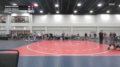 102 lbs Champ. Round 1 - Morgan Nelson, Jax Wrestling Club vs Sascha Trujillo, Storm Wrestling Center