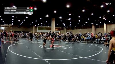85 lbs Round 2 - Lincoln Keaton, Unaffiliated vs Kylan Crager, South Georgia Takedown Club