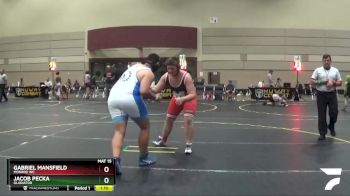 Cons. Round 3 - Jacob Pecka, Gladiator vs Gabriel Mansfield, Monroe WC