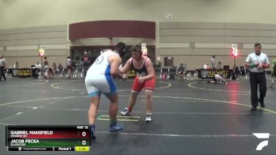 Cons. Round 3 - Jacob Pecka, Gladiator vs Gabriel Mansfield, Monroe WC