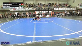 100 lbs Rr Rnd 1 - Jonah Roberts, HURRICANE WRESTLING ACADEMY vs Derek Orth, Sperry Wrestling Club