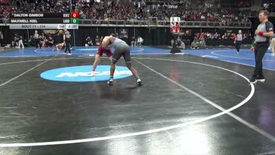 174 lbs Champ. Round 1 - Dalton Gimbor, Kutztown vs Maxwell Kiel, Lander