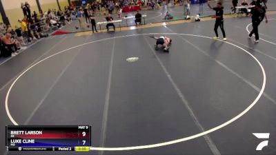 108 lbs Cons. Round 2 - Bryson Miller, WI vs Beckham Zachmeier, ND